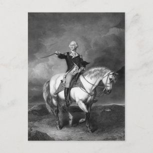 Carte Postale George Washington Salute postcard