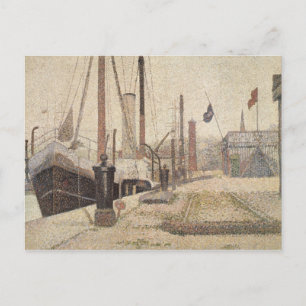 Carte Postale Georges Pierre Seurat La Maria at Honfleur, 1886