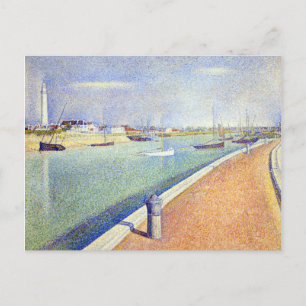 Carte Postale Georges Seurat Le canal des Gravelines, Petit Fo