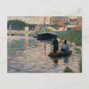 Carte Postale Georges Seurat - Vue sur la Seine