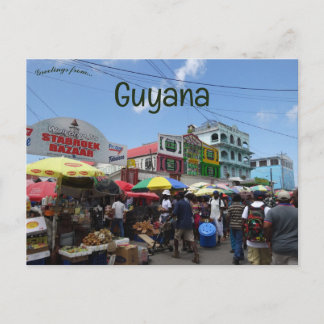 Carte Postale Georgetown Guyana