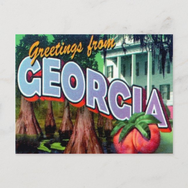 Carte postale Georgia (Devant)