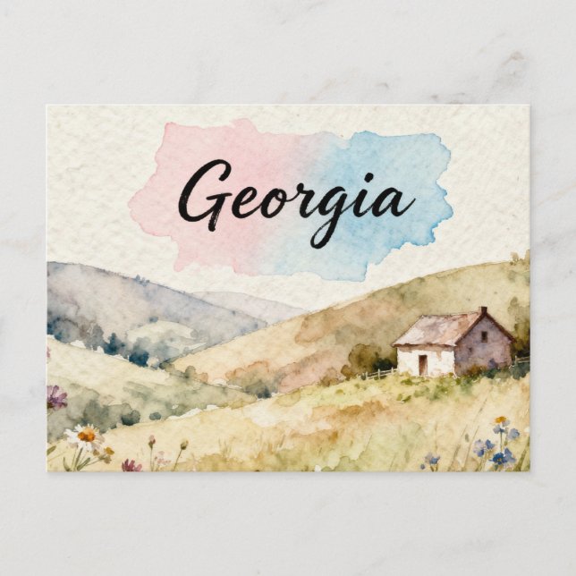 Carte Postale Georgia (Devant)