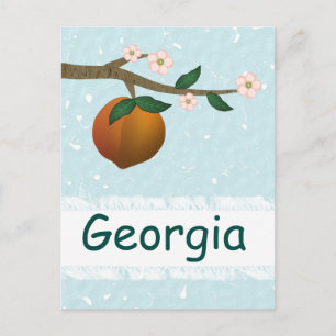 Carte Postale Georgia Peach