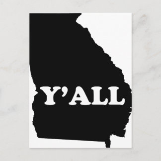 Carte Postale Georgia Yall