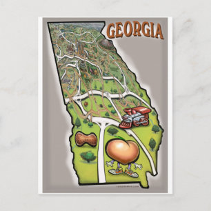 Carte Postale Géorgie