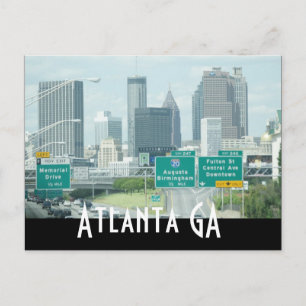Carte Postale géorgie atlanta
