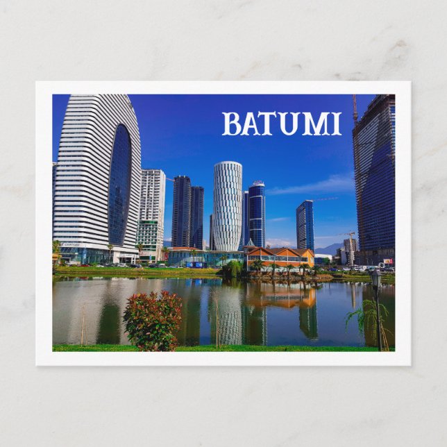 Carte Postale Géorgie Batumi Architecture Paysage (Devant)