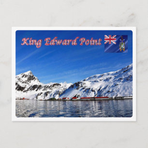 Carte Postale Géorgie du Sud et les îles Sandwich du Sud -