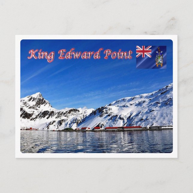 Carte Postale Géorgie du Sud et les îles Sandwich du Sud - (Devant)