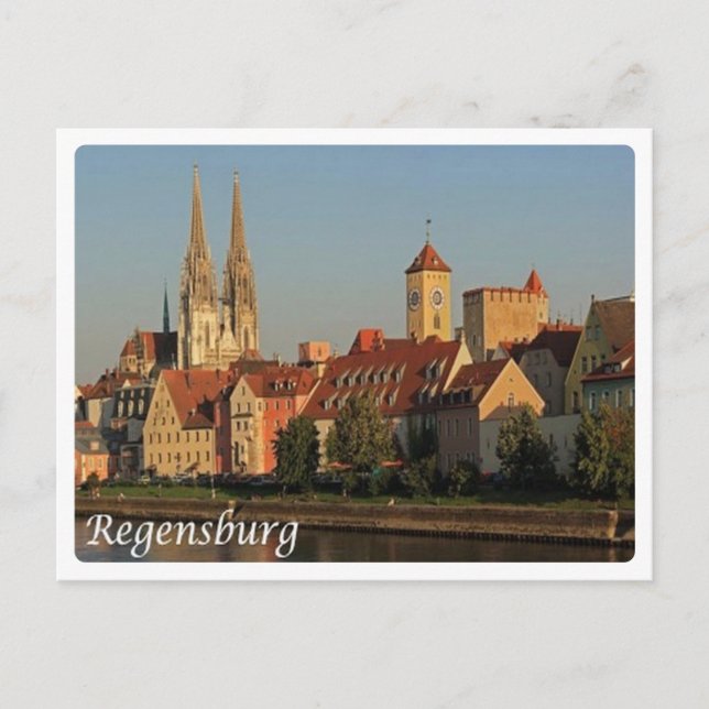 Carte Postale Germany - Regensburg (Devant)