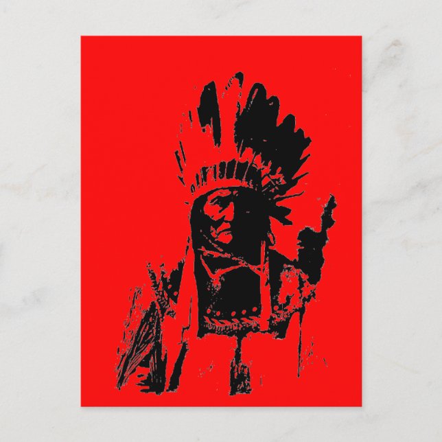 Carte postale Geronimo (Devant)