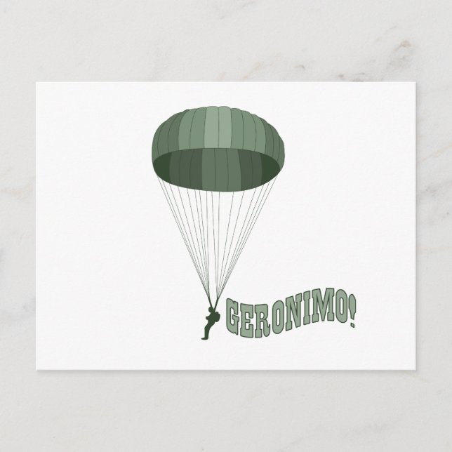 Carte Postale Geronimo ! (Devant)