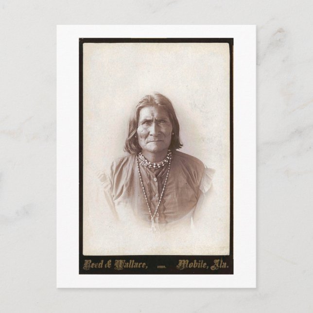 Carte Postale Geronimo 1888 (Devant)