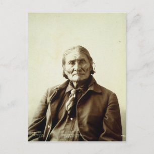 Carte Postale Geronimo (Guiyatle) Apache Amérindiens