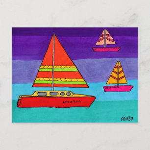 Carte Postale Gestionnaire de voiles