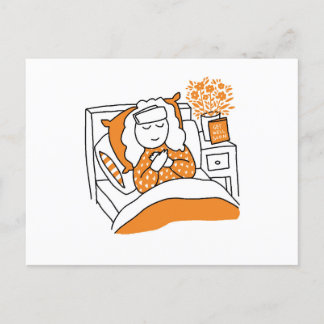 Carte Postale Get well soon