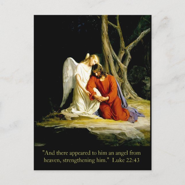 Carte Postale Gethsemane Carl Bloch (Devant)