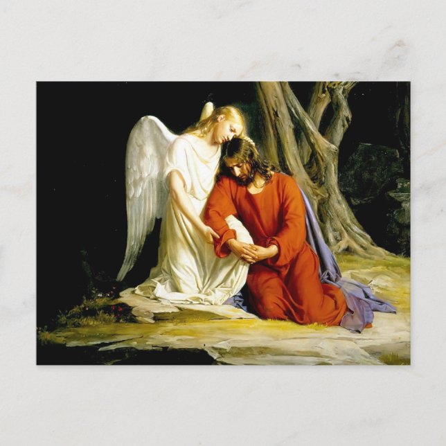 Carte Postale Gethsemane Carl Bloch (Devant)