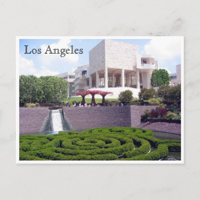 Carte Postale getty california (Devant)