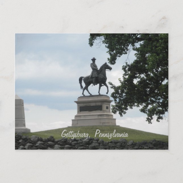 Carte Postale Gettysburg (Devant)