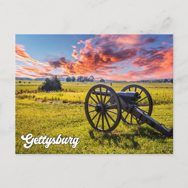 Carte Postale Gettysburg, Pennsylvanie, États-Unis (Devant)