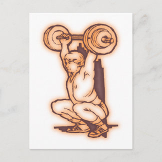 Carte Postale Gewichtheber haltérophilie