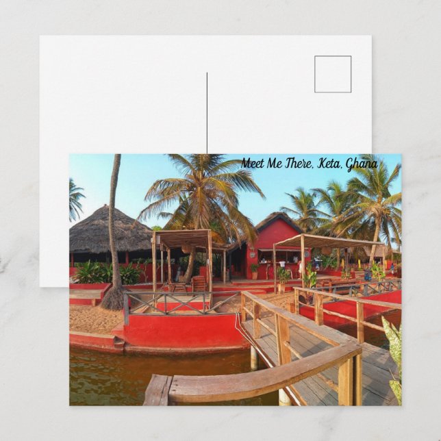 Carte postale Ghana (Devant / Derrière)