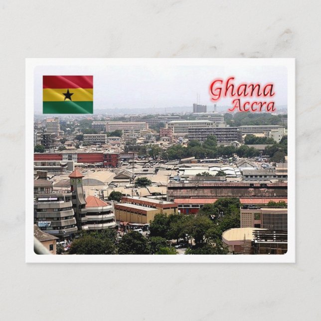 Carte Postale Ghana - Accra Nord - (Devant)