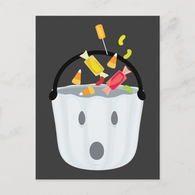 Carte Postale Ghost bonbon pince (Devant)