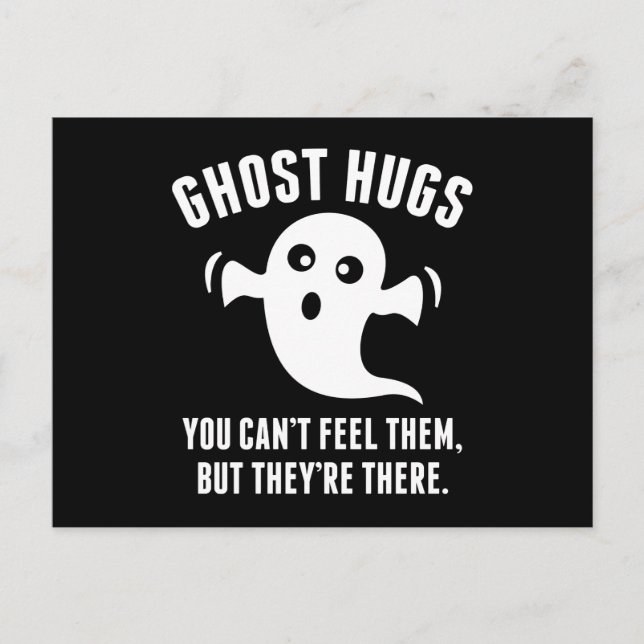 Carte Postale Ghost Hugs (Devant)