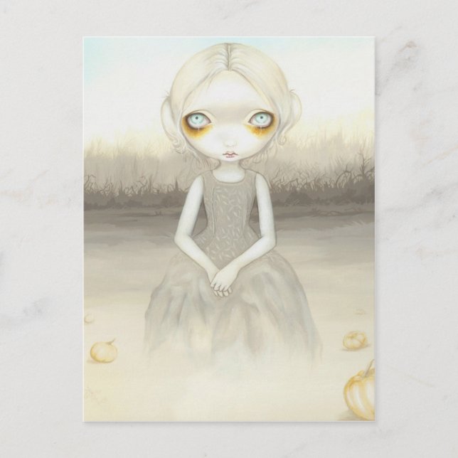 Carte postale "Ghost of the Citrouille Patch" (Devant)