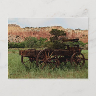 Carte Postale Ghost Ranch Wagon, photo de JLH