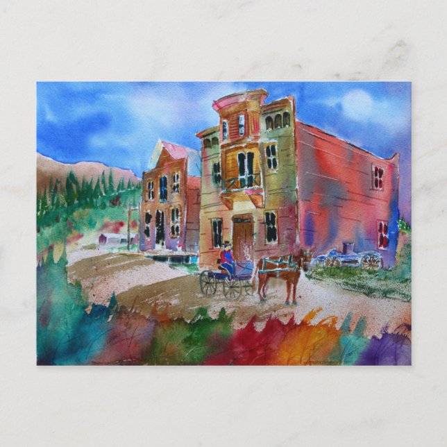 Carte postale Ghost Town (Devant)