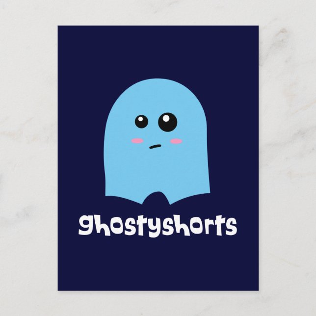 Carte Postale Ghostyshorts (Devant)