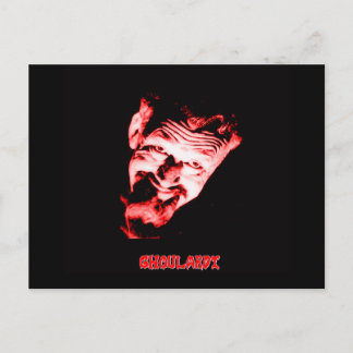 Carte postale Ghoulardi (rouge)