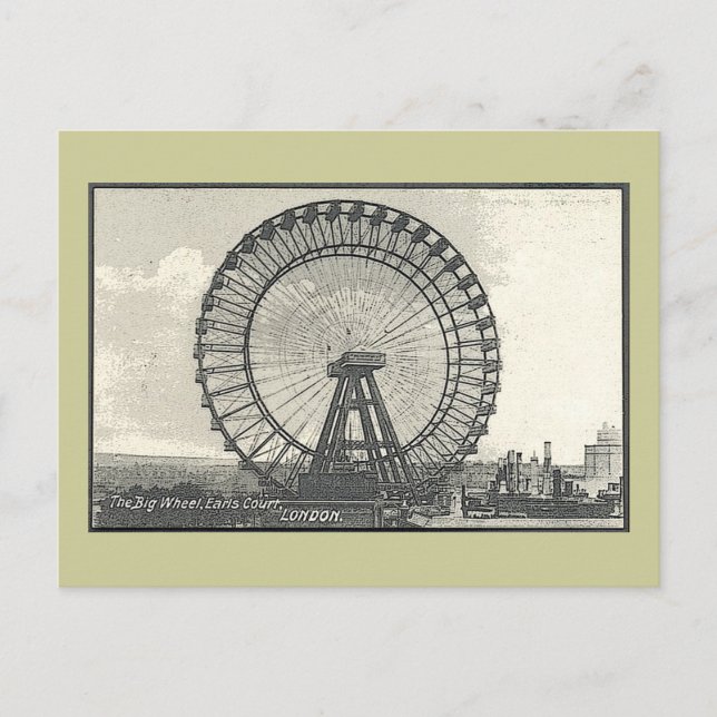 Carte Postale Giant Ferris Wheel LONDON (Devant)