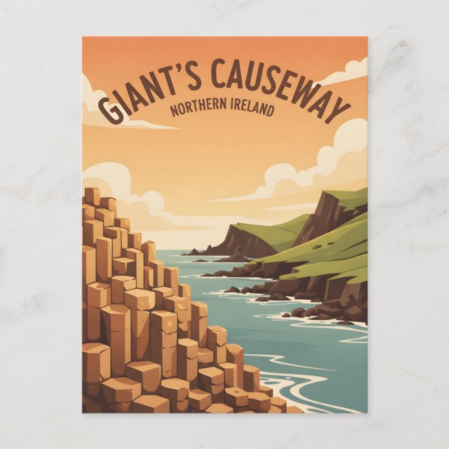 Carte Postale Giant s Causeway Northern Ireland (Devant)