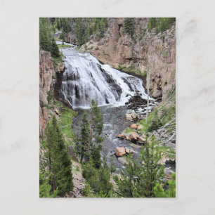 Carte Postale Gibbon Falls, Parc national de Yellowstone
