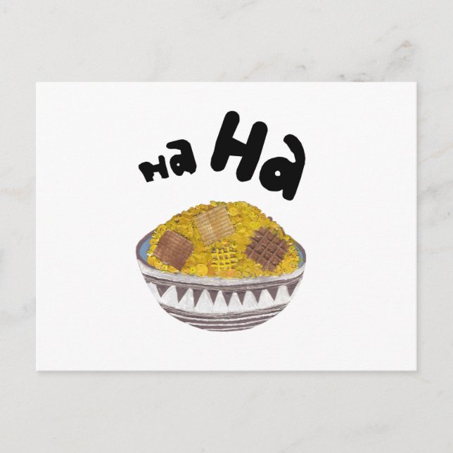 Carte postale Giggle Flakes (Devant)