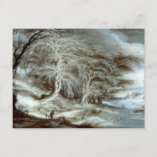 Carte Postale Gijsbrecht Leytens : Un paysage hivernal