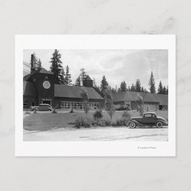Carte Postale Gilchrist, Oregon Commercial Centre View (Devant)