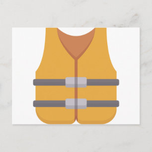 Carte Postale Gilet de sauvetage