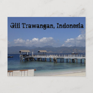 Carte postale Gili Trawangan