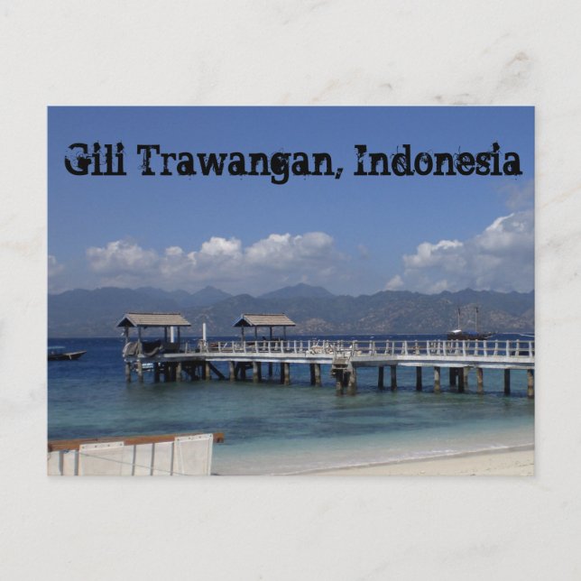 Carte postale Gili Trawangan (Devant)