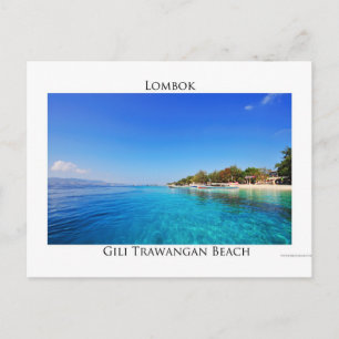 Carte Postale Gili Trawangan, Lombok
