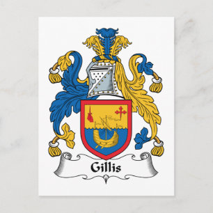 Carte Postale Gillis Family Crest