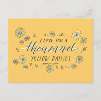 Carte Postale Gilmore Girls | Mille Mille Marguerites Jaunes