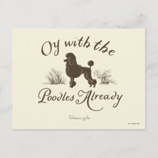 Carte Postale Gilmore Girls | Oy avec les PoodlesDesign