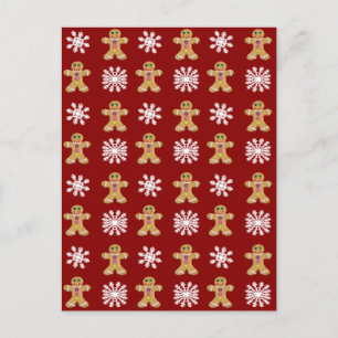 Carte Postale Ginger et Neige